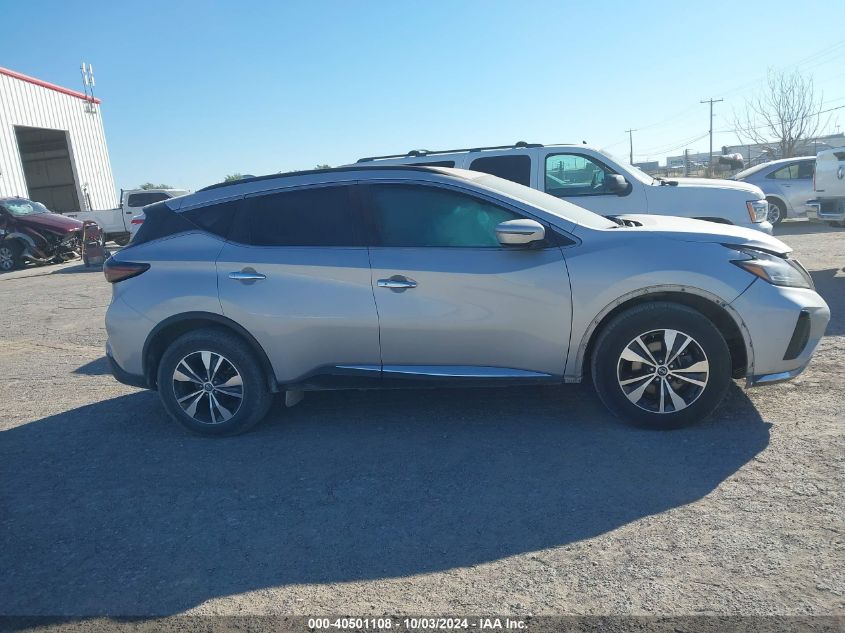 5N1AZ2MS9KN107910 2019 Nissan Murano Sv