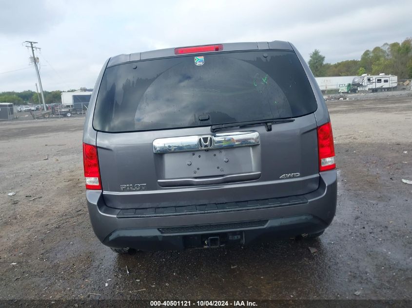 2015 Honda Pilot Lx VIN: 5FNYF4H22FB013261 Lot: 40501121