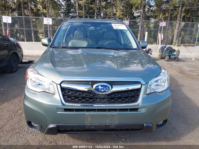 2015 Subaru Forester 2.5I Touring VIN: JF2SJAWC1FH813789 Lot: 40501132