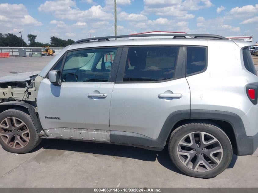 2016 Jeep Renegade Latitude VIN: ZACCJABTXGPC57632 Lot: 40501145