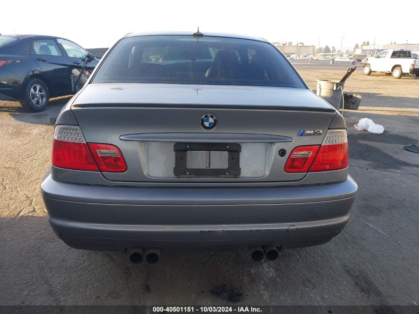 2004 BMW M3 VIN: WBSBL93484PN55027 Lot: 40501151