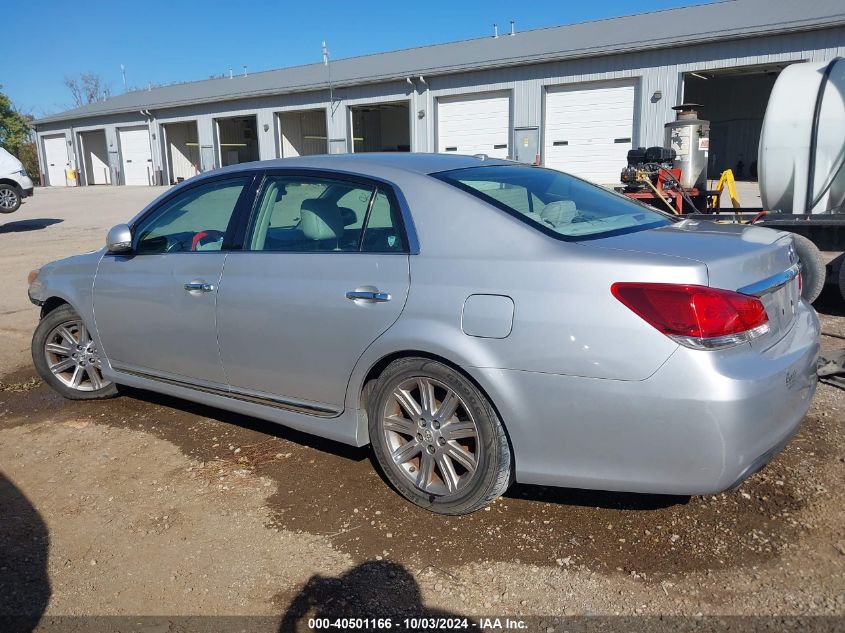 2011 Toyota Avalon Limited VIN: 4T1BK3DB5BU419291 Lot: 40501166