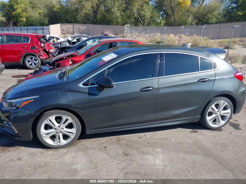 2017 Chevrolet Cruze Premier Auto VIN: 3G1BF6SM1HS612697 Lot: 40501190