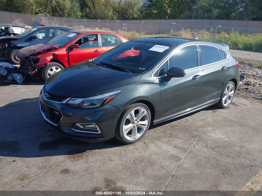 VIN 3G1BF6SM1HS612697 2017 CHEVROLET CRUZE PREMIER