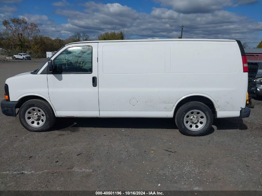 2014 Chevrolet Express 1500 Work Van VIN: 1GCSGAFX4E1142030 Lot: 40501196