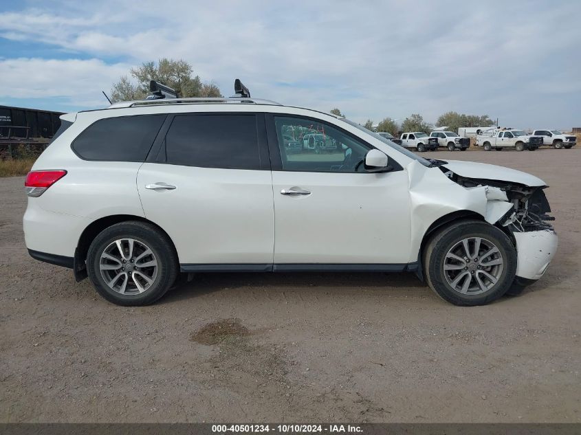 2016 Nissan Pathfinder Sv VIN: 5N1AR2MM6GC620861 Lot: 40501234