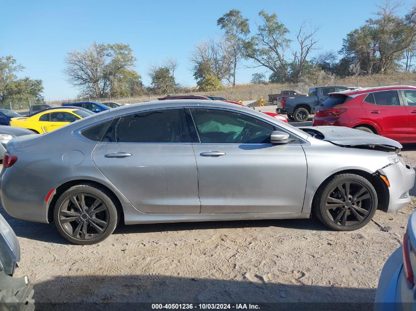 2015 Chrysler 200 Limited VIN: 1C3CCCAB3FN602476 Lot: 40501236