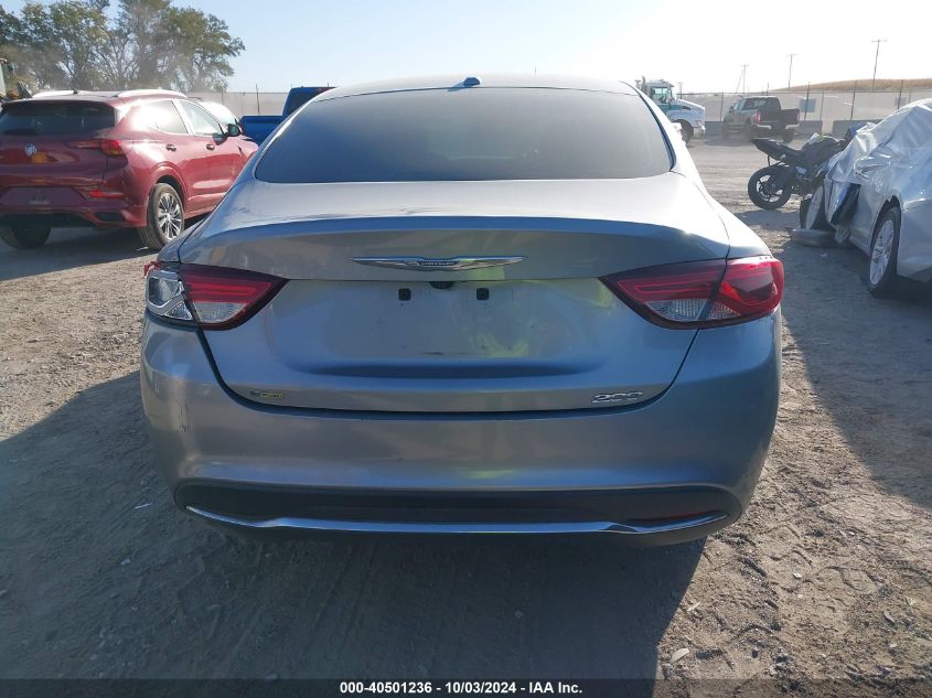 2015 Chrysler 200 Limited VIN: 1C3CCCAB3FN602476 Lot: 40501236