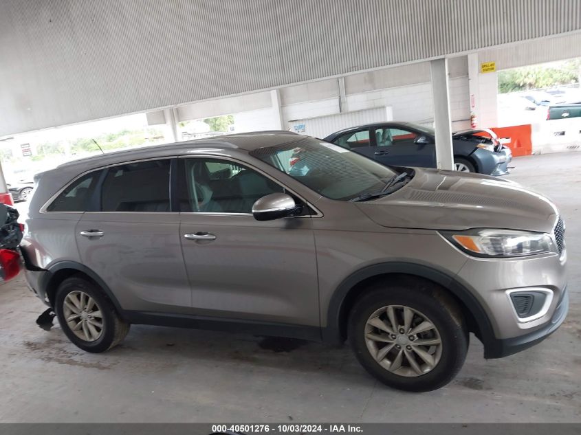 5XYPG4A38GG144393 2016 Kia Sorento 2.4L Lx