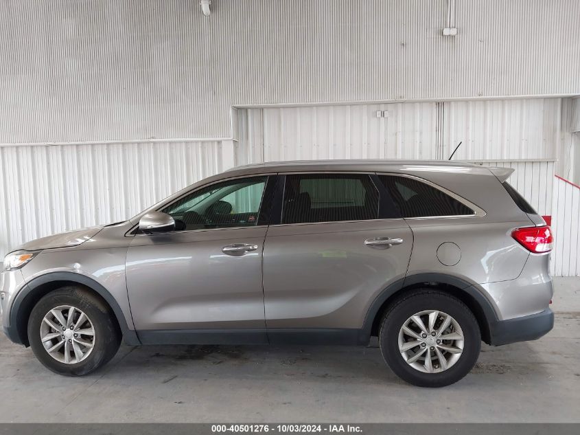 5XYPG4A38GG144393 2016 Kia Sorento 2.4L Lx