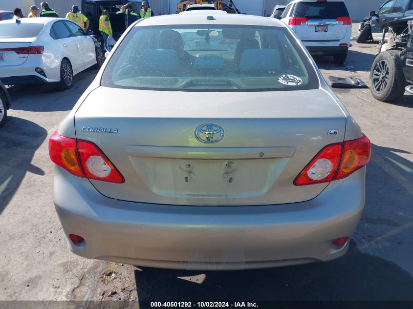 2010 Toyota Corolla Le VIN: 2T1BU4EE2AC371029 Lot: 40501292