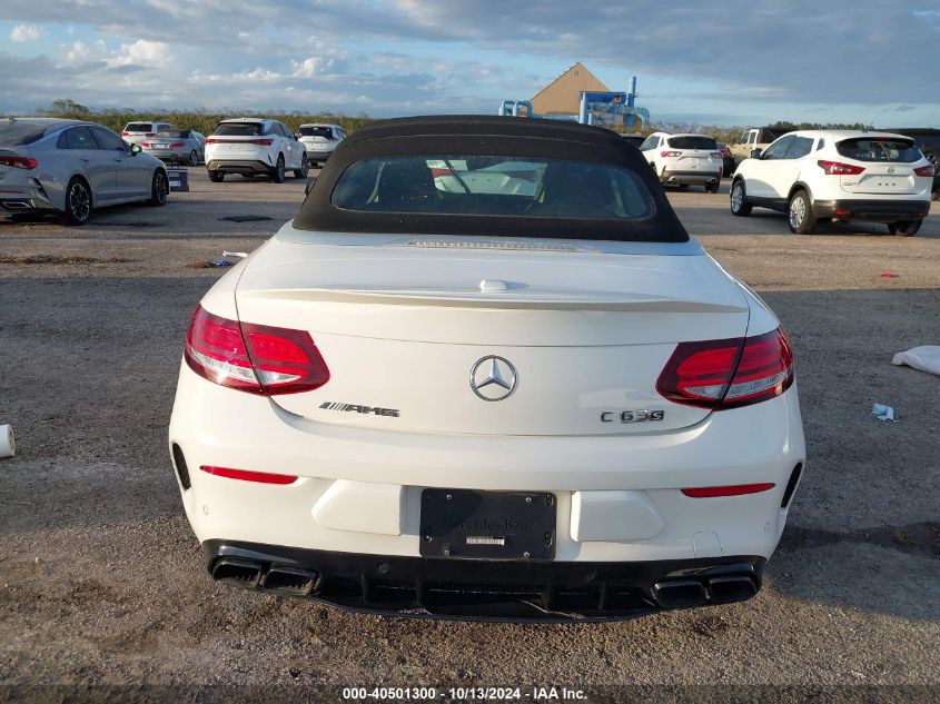 VIN WDDWK8HB8KF828229 2019 Mercedes-Benz AMG C 63, S no.16