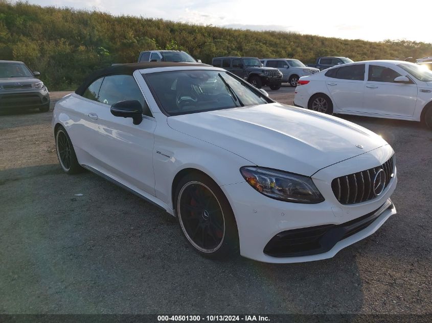 VIN WDDWK8HB8KF828229 2019 Mercedes-Benz AMG C 63, S no.1