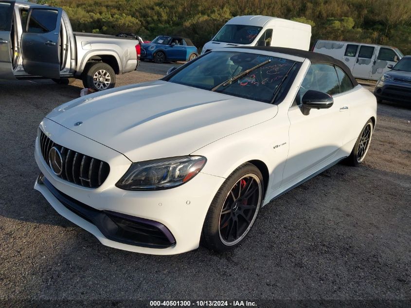 VIN WDDWK8HB8KF828229 2019 Mercedes-Benz AMG C 63, S no.2