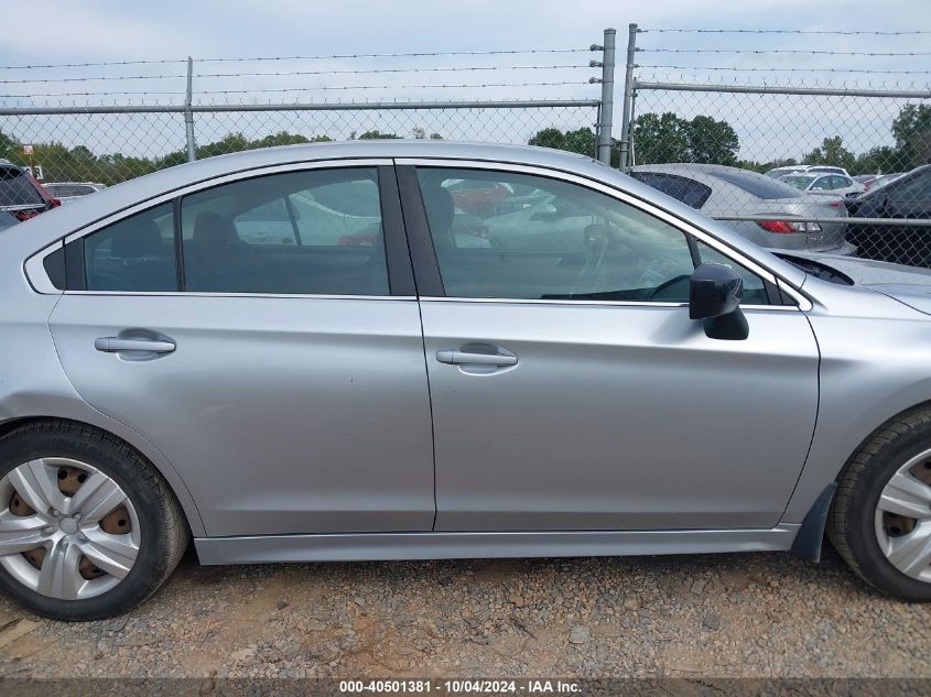 2015 Subaru Legacy 2.5I VIN: 4S3BNAA62F3011009 Lot: 40501381