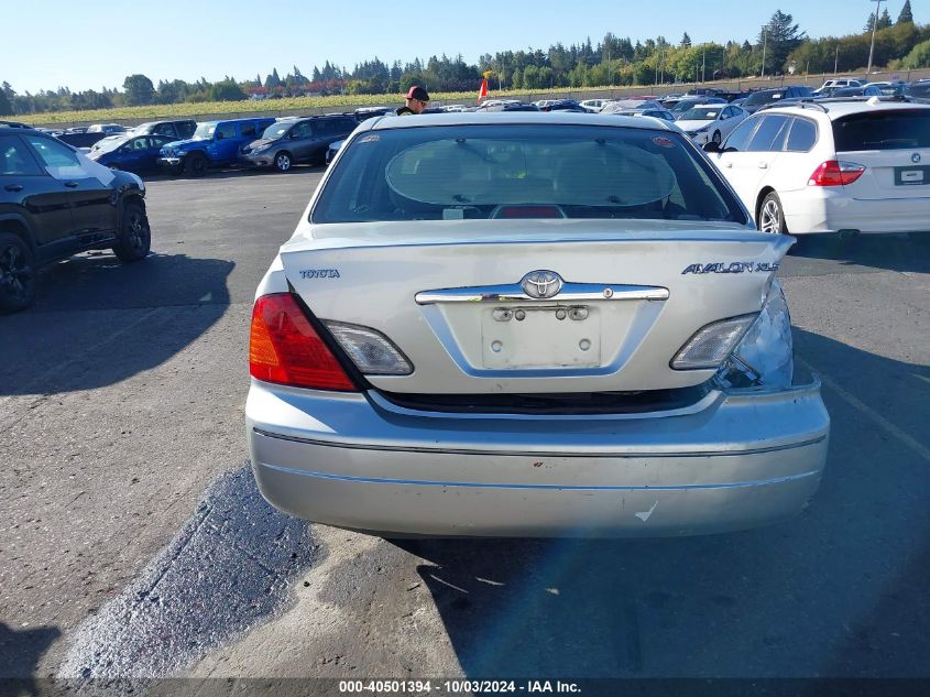 2001 Toyota Avalon Xls VIN: 4T1BF28B31U168391 Lot: 40501394