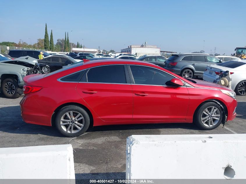 2017 Hyundai Sonata VIN: 5NPE24AF5HH484238 Lot: 40501427