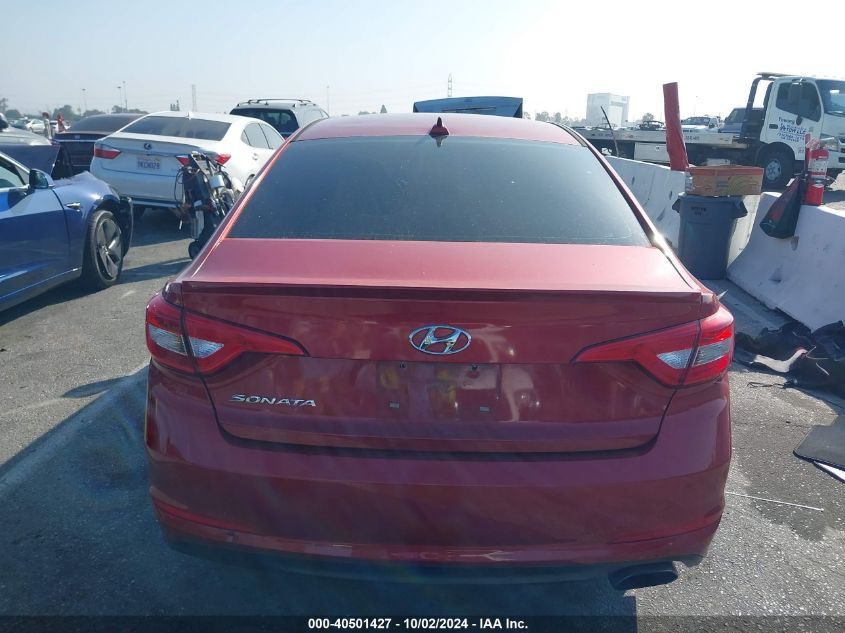 2017 Hyundai Sonata VIN: 5NPE24AF5HH484238 Lot: 40501427