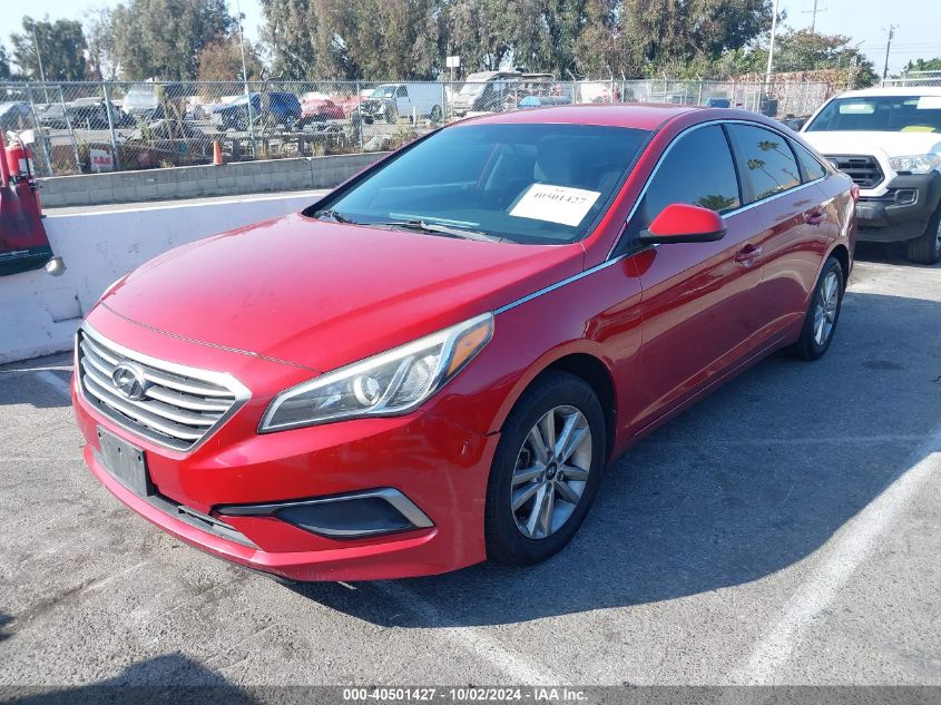 2017 Hyundai Sonata VIN: 5NPE24AF5HH484238 Lot: 40501427