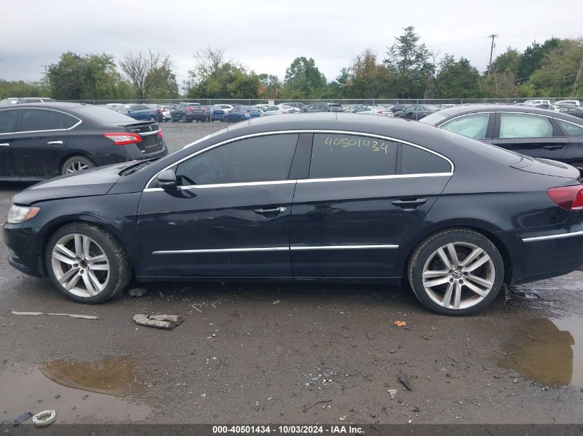 2013 Volkswagen Cc 2.0T Lux VIN: WVWRN7ANXDE506066 Lot: 40501434