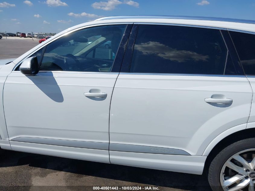 2018 Audi Q7 3.0T Premium VIN: WA1VAAF72JD023278 Lot: 40501443