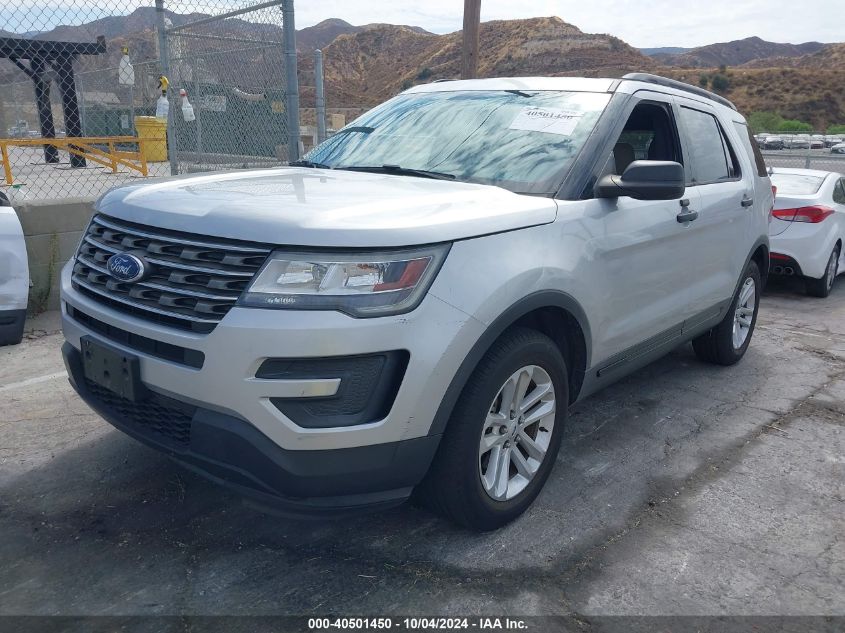 1FM5K8BH7HGA70384 2017 FORD EXPLORER - Image 2