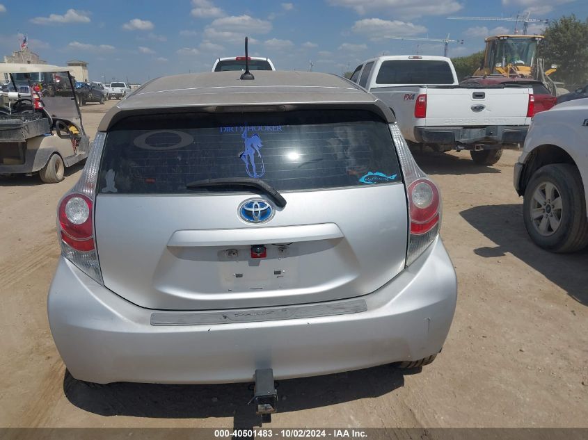 JTDKDTB37C1001182 2012 Toyota Prius C Three