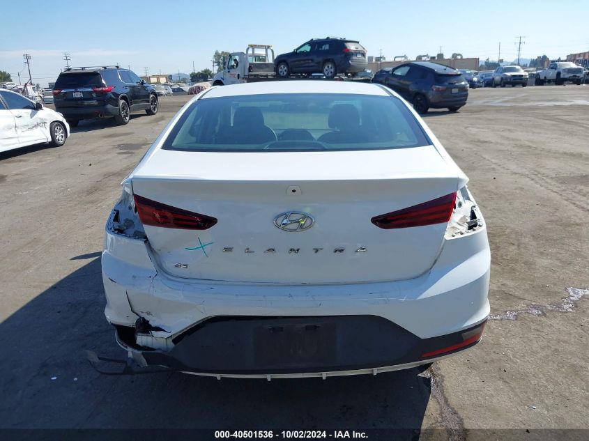 2020 Hyundai Elantra Se VIN: 5NPD74LF9LH551166 Lot: 40501536