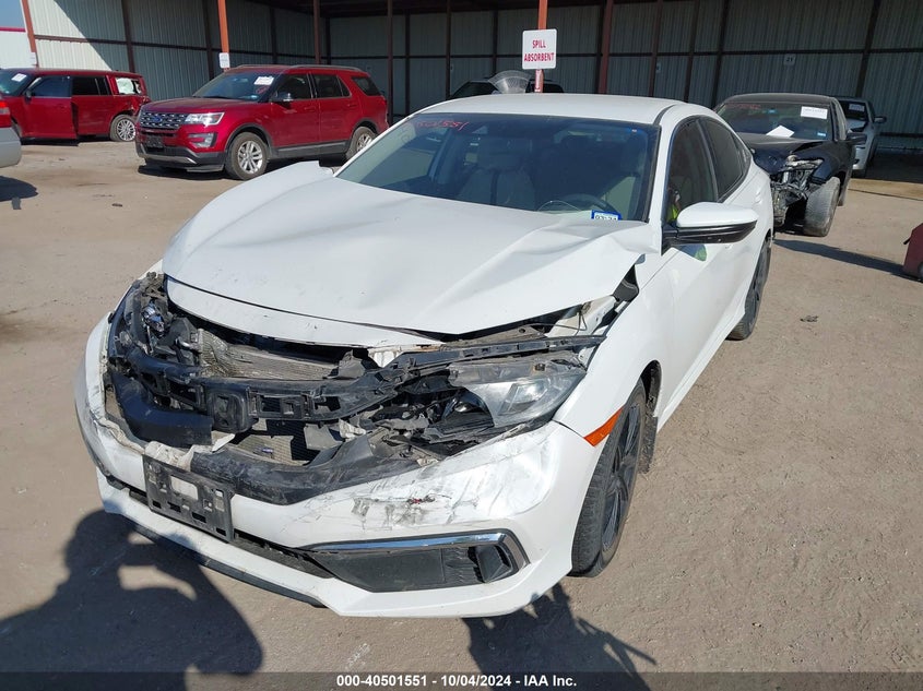 VIN 19XFC2F69KE017415 2019 HONDA CIVIC LX
