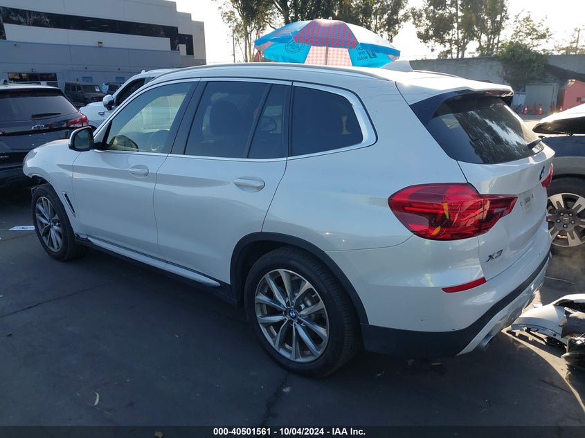 VIN 5UXTR9C59JLD68743 2018 BMW X3 XDRIVE30I