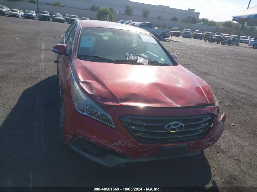 5NPE34AF4HH476760 2017 Hyundai Sonata Sport