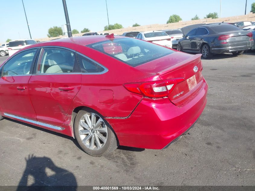 5NPE34AF4HH476760 2017 Hyundai Sonata Sport