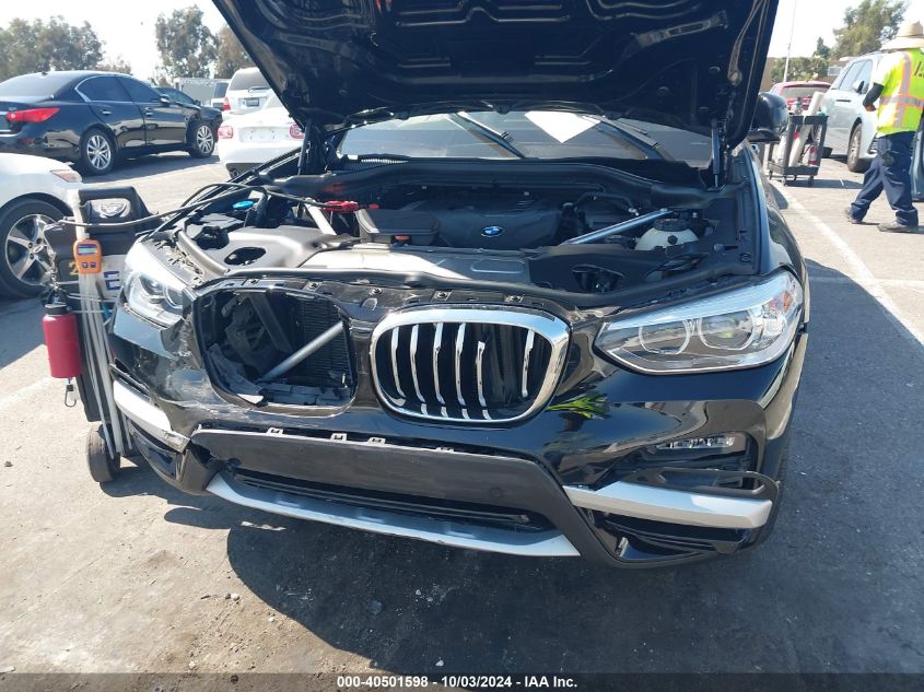 2021 BMW X3 Sdrive30I VIN: 5UXTY3C08M9D91906 Lot: 40501598