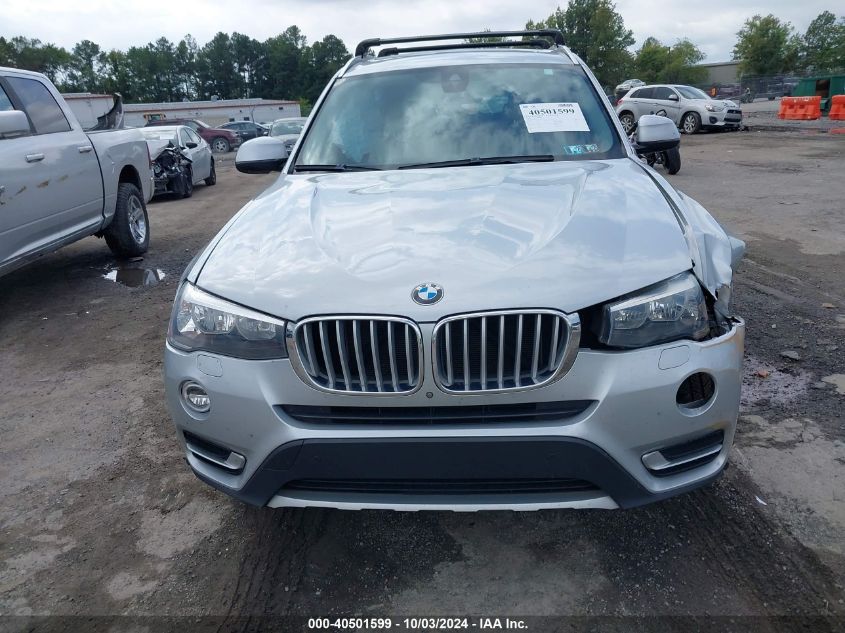 2016 BMW X3 xDrive28I VIN: 5UXWX9C55G0D89893 Lot: 40501599