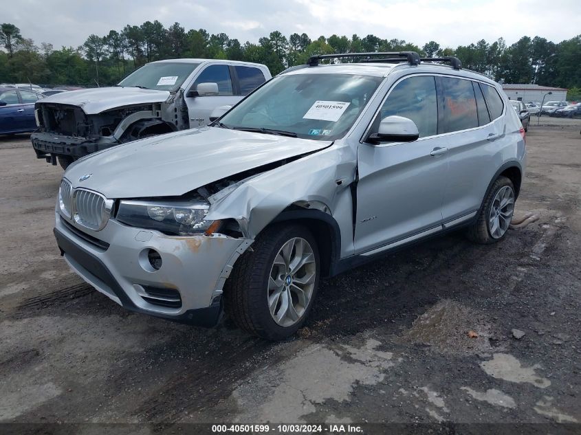 2016 BMW X3 xDrive28I VIN: 5UXWX9C55G0D89893 Lot: 40501599