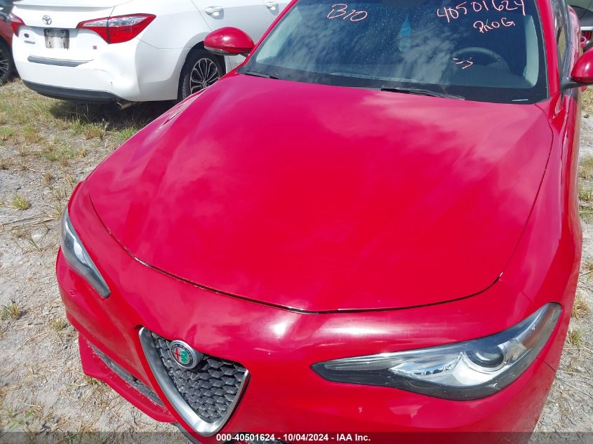 VIN JA4AP3AU1HZ007091 2017 ALFA ROMEO GIULIA no.10