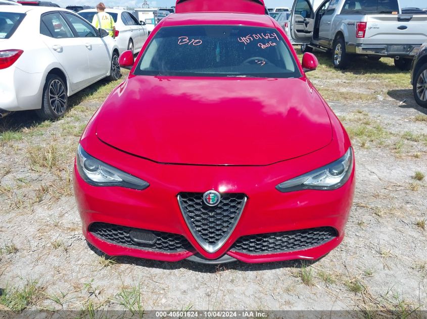 VIN JA4AP3AU1HZ007091 2017 ALFA ROMEO GIULIA no.12