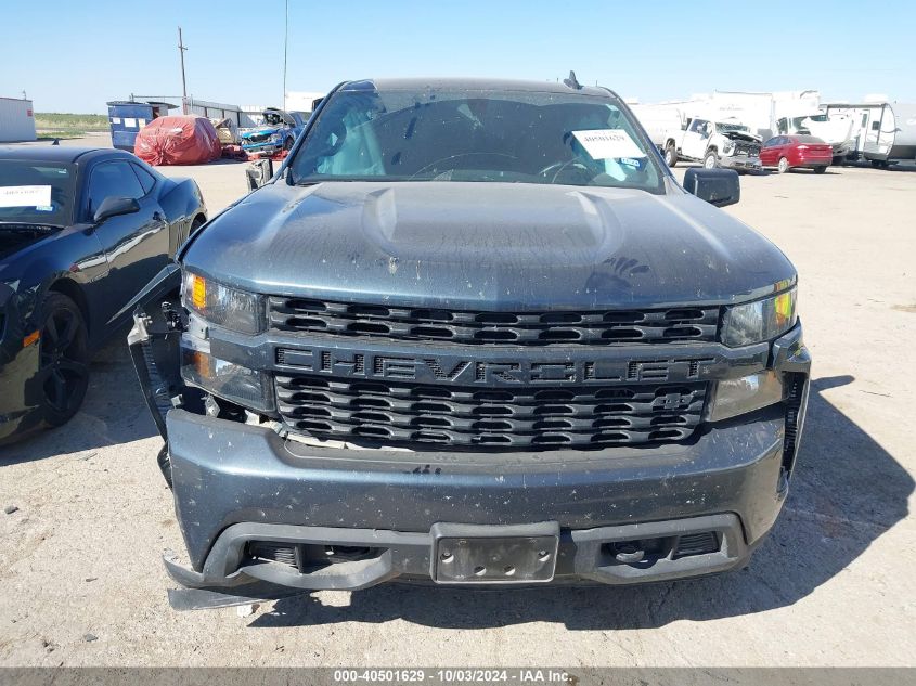 2021 Chevrolet Silverado 1500 2Wd Short Bed Custom VIN: 3GCPWBEK8MG173365 Lot: 40501629