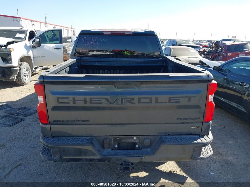 2021 Chevrolet Silverado 1500 2Wd Short Bed Custom VIN: 3GCPWBEK8MG173365 Lot: 40501629