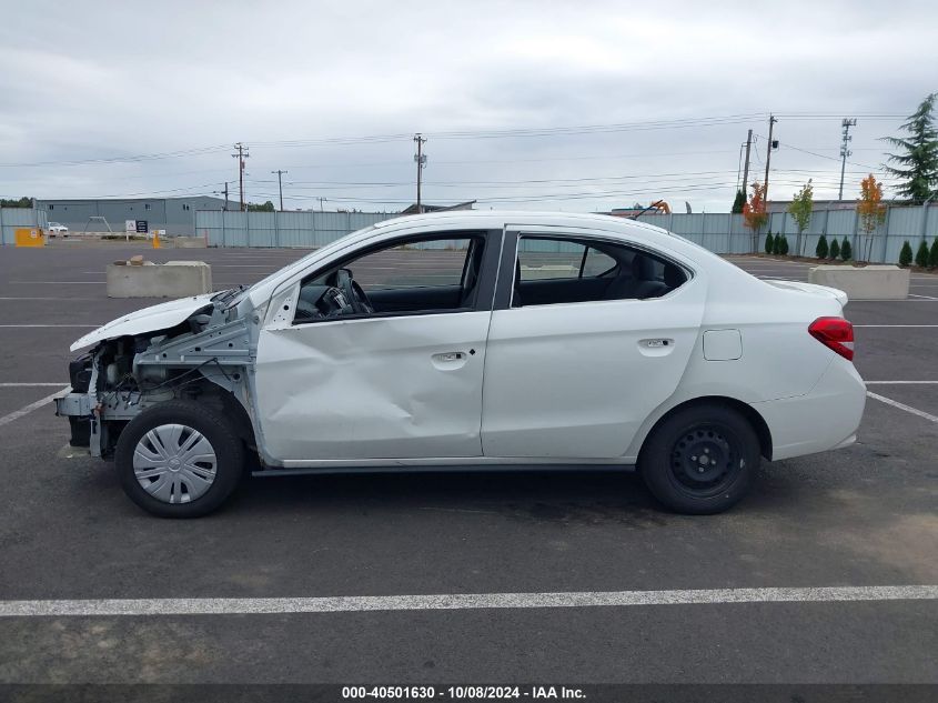 2020 Mitsubishi Mirage G4 Es VIN: ML32F3FJ5LHF01387 Lot: 40501630