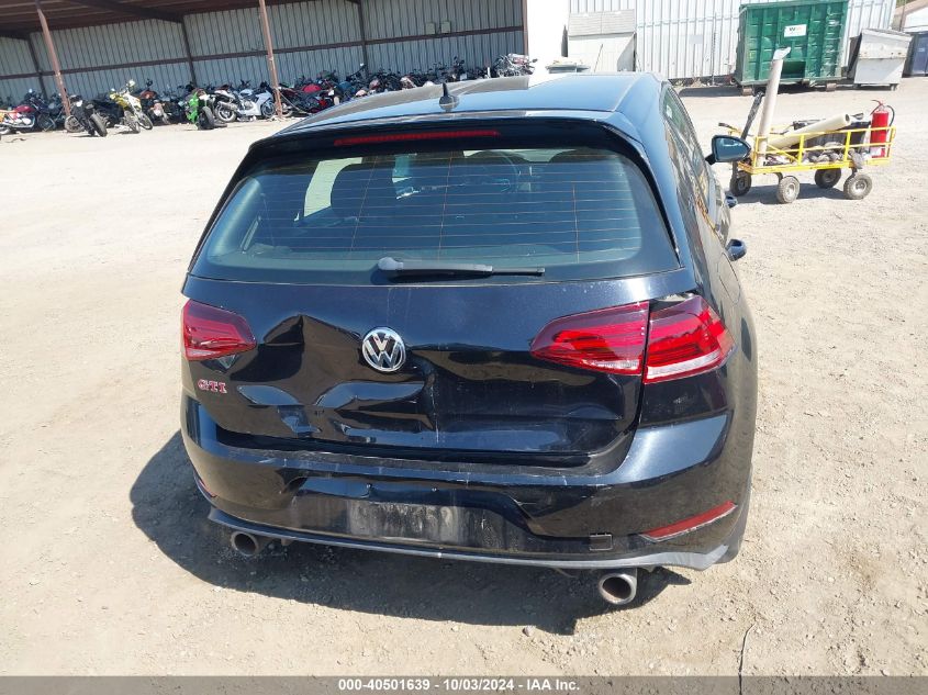 3VW6T7AU3KM001071 2019 Volkswagen Golf Gti 2.0T Autobahn/2.0T Rabbit Edition/2.0T S/2.0T Se