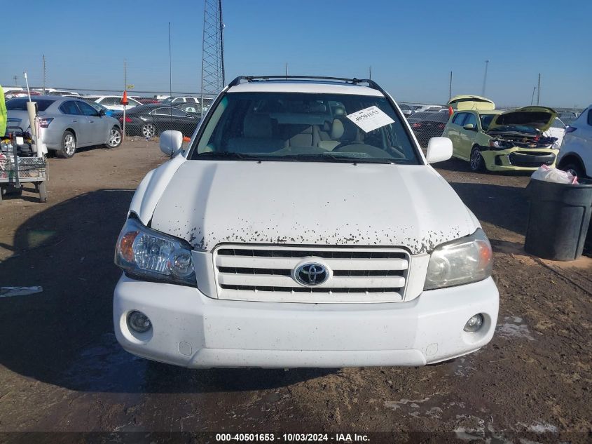 JTEGP21A170141517 2007 Toyota Highlander V6