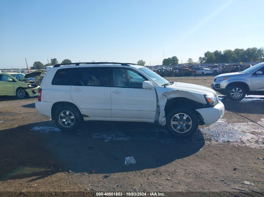 JTEGP21A170141517 2007 Toyota Highlander V6