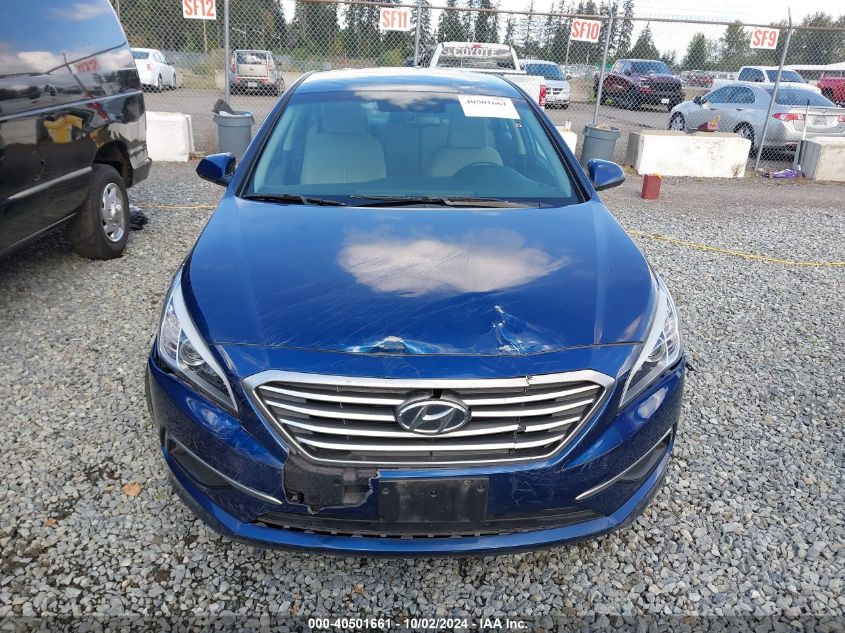 5NPE24AF6HH594974 2017 Hyundai Sonata Se