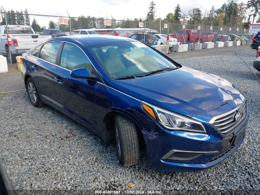 5NPE24AF6HH594974 2017 Hyundai Sonata Se