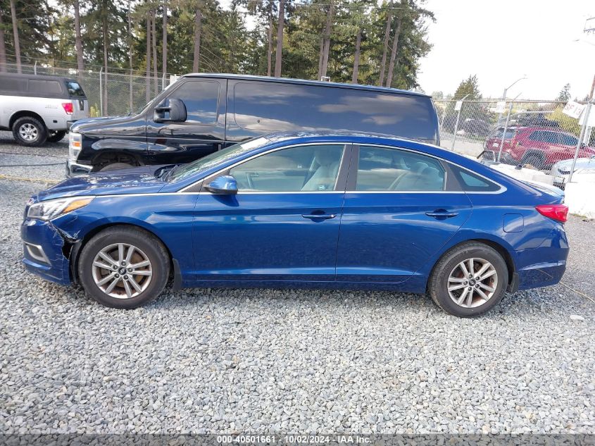 5NPE24AF6HH594974 2017 Hyundai Sonata Se