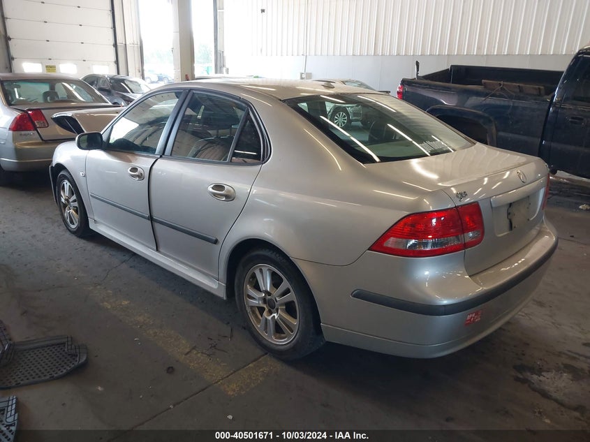 2006 SAAB 9 3 VIN: YS3FD49Y361000861