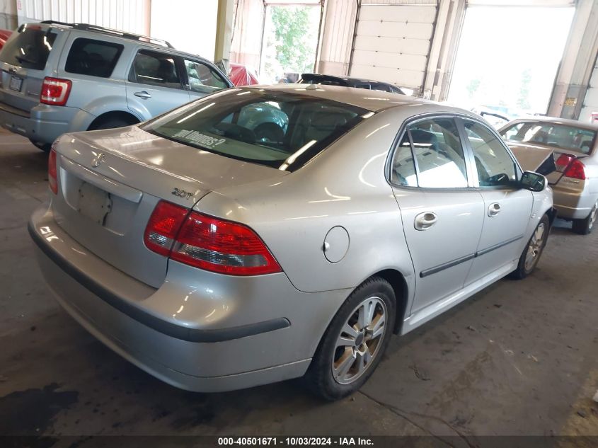 2006 Saab 9-3 2.0T VIN: YS3FD49Y361000861 Lot: 40501671