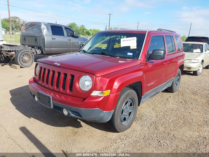 2016 Jeep Patriot Sport VIN: 1C4NJPBB4GD575098 Lot: 40501679