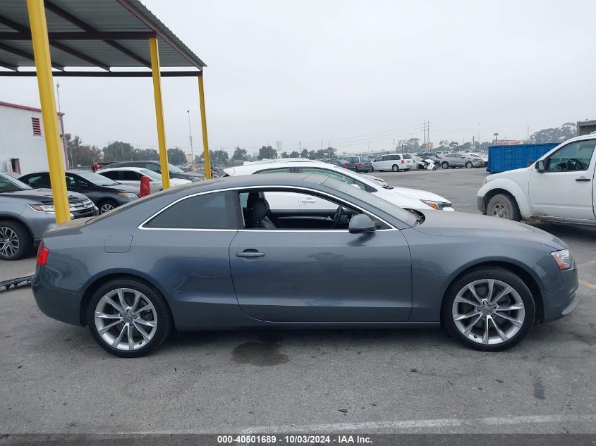 2014 Audi A5 2.0T Premium VIN: WAUCFAFR1EA055370 Lot: 40501689